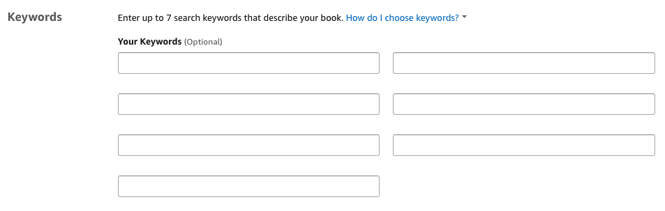 Kindle Keywords